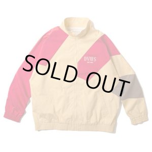 画像: ※SALE50%OFF [Deviluse] Nylon Track JKT-Khaki/Red-　※Lサイズのみ