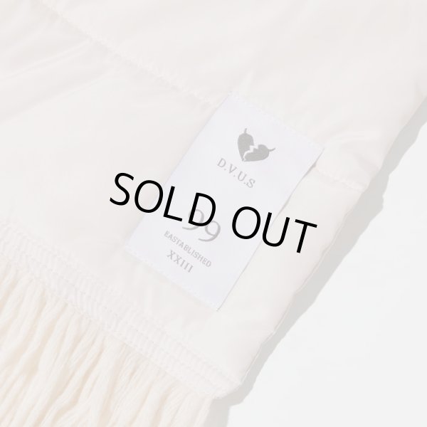 画像2: [DEVILUSE] Puffer Scarf -Ivory- (2)