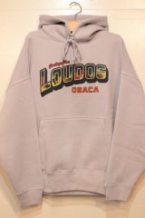 画像: [LOU DOG] LOUDOG OSACA ワイドプルパーカ L/S -ライトパープル- ※裏起毛