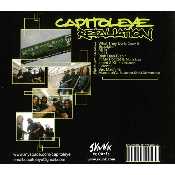 画像2: [SKUNK RECORDS] Capitol Eye / Retaliation (2)