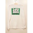 画像3: [LOU DOG] LOUDOG New Logo L/S Tee -White/Green- (3)