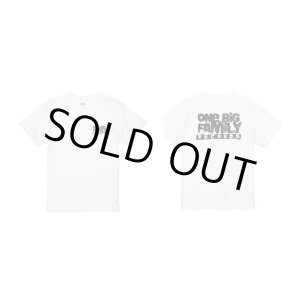 画像: [ONEBIGFAMILYrecords] ONEBIGFAMILYロゴTシャツ -White-