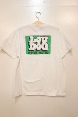 画像: [LOU DOG] LOUDOG New Logo S/S Tee -White-