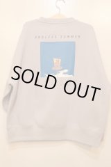画像: [LOU DOG] LOUDOG  "Endless Summer" SKY ビッグスウェット L/S -フロストパープル- ※Mサイズのみ