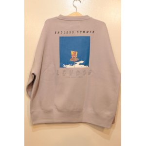 画像: [LOU DOG] LOUDOG  "Endless Summer" SKY ビッグスウェット L/S -フロストパープル-