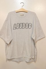 画像: [LOU DOG] LOUDOGビッグロゴTシャツ -アッシュ-