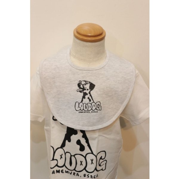 画像1: [LOU DOG] LOU DOG kids スタイ（前掛け）-アッシュ- (1)