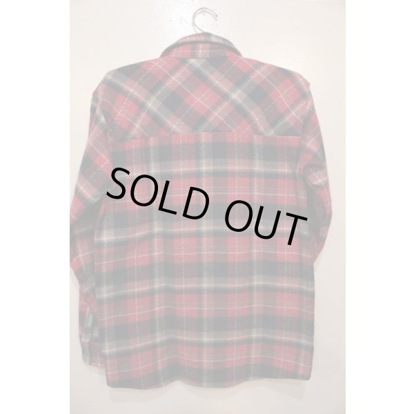 画像3: ☆SALE70%OFF[seedleSs] checky nel shirts -red base-  ※Ｍサイズのみ (3)