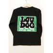 画像2: [LOU DOG] LOU DOG KIDS ロンT(110cm / 130cm / 150cm) -ブラック- (2)