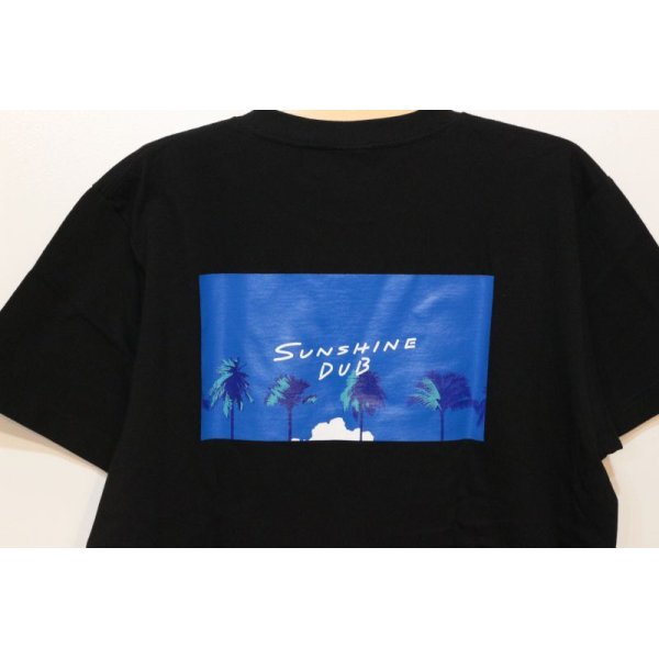 画像3: [SUNSHINE DUB] SKY Tシャツ -Black- (3)