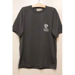 画像: [LOU DOG] LOU DOG ドライTシャツ-Charcoal-