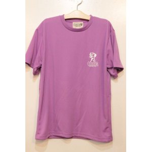 画像: [LOU DOG] LOU DOG ドライTシャツ-purple-