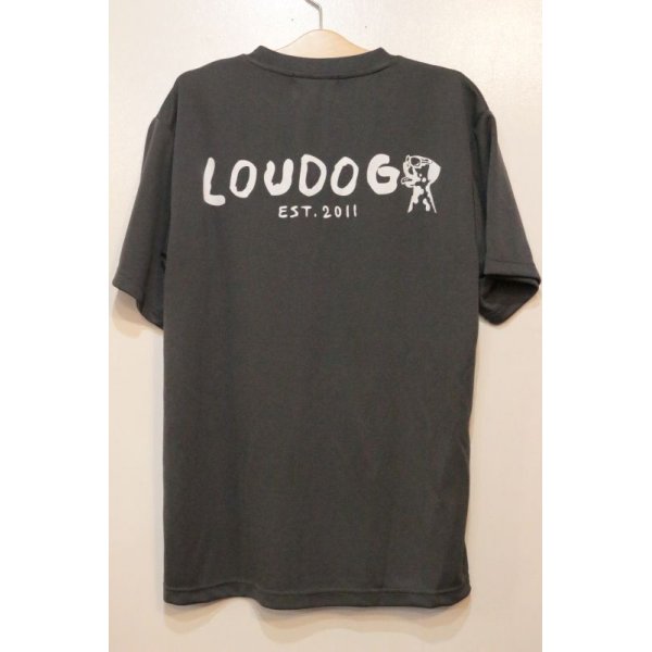 画像2: [LOU DOG] LOU DOG ドライTシャツ-Charcoal- (2)