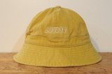 画像: [LOU DOG] METROHAT ロゴ -Yellow-