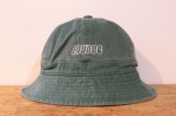 画像: [LOU DOG] METROHAT ロゴ -Green-