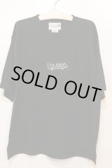 画像: [LOU DOG] LOUDOGビッグロゴTシャツ -ブラック-
