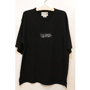 画像: [LOU DOG] LOUDOGビッグロゴTシャツ -ブラック-