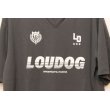 画像2: [LOU DOG] LOU DOG ドライサッカーT -Charcoal- (2)