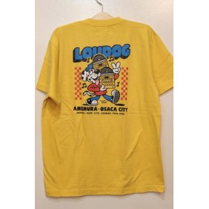 画像: [LOU DOG] LOU DOG RECORDS Tee -Gold- 