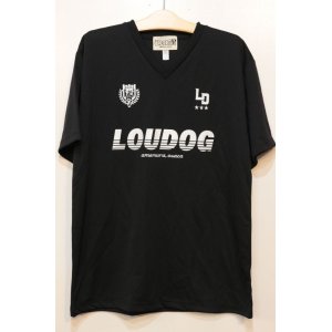 画像: [LOU DOG] LOU DOG ドライサッカーT-black-