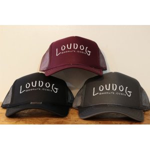 画像: [LOU DOG] Mesh CAP -Black/Charcoal/Burgundy-