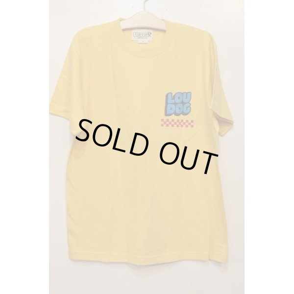 画像3: [LOU DOG] LOU DOG RECORDS Tee -Gold-  (3)
