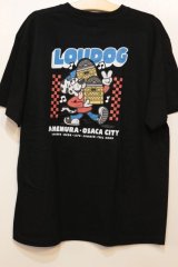 画像: [LOU DOG] LOU DOG RECORDS Tee -Black- 