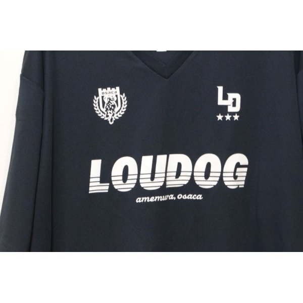 画像2: [LOU DOG] LOU DOG ドライサッカーT -Navy- (2)