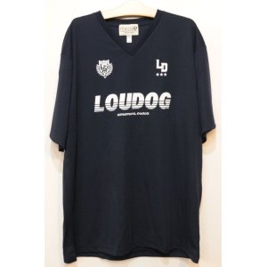 画像: [LOU DOG] LOU DOG ドライサッカーT -Navy-