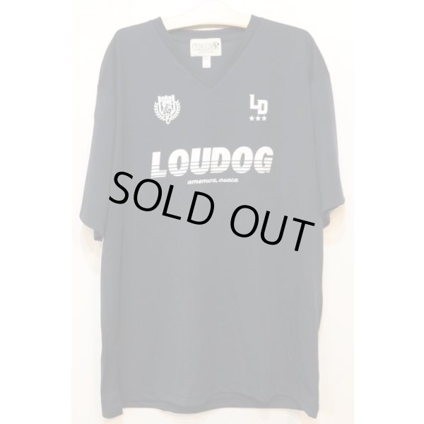 画像1: [LOU DOG] LOU DOG ドライサッカーT -Navy- (1)