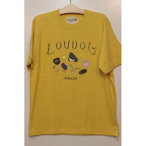 画像1: [LOU DOG] LOU DOG WAGASHI Tee -バナナ-  (1)