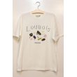 画像1: [LOU DOG] LOU DOG WAGASHI Tee -バニラホワイト-  (1)