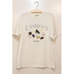 画像: [LOU DOG] LOU DOG WAGASHI Tee -バニラホワイト- 