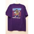 画像1: [LOU DOG] LOU DOG RECORDS Tee -Purple-  (1)