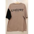 画像3: [LOU DOG] LOUDOGビッグロゴDOGTシャツ -Smoky Pink/Black- (3)