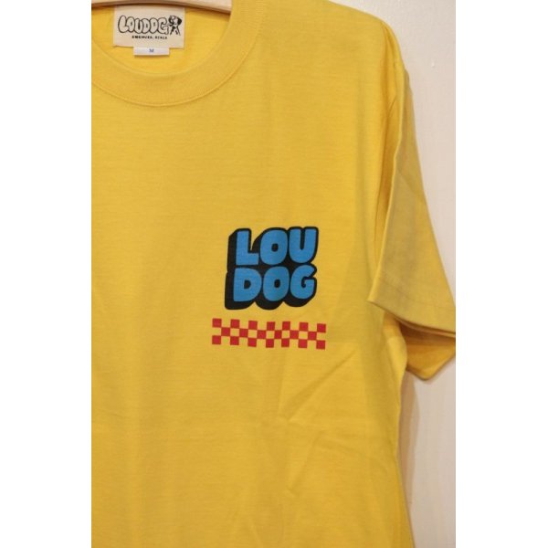 画像4: [LOU DOG] LOU DOG RECORDS Tee -Gold-  (4)