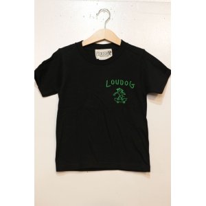 画像: [LOU DOG] LOUDOG skate KIDS Tee -ブラック- ※サイズ:110cm/150cmのみ 