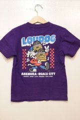 画像: [LOU DOG] LOU DOG records KIDS Tee(100cm/110cm/120cm/130cm/140cm/150cm) -パープル-