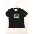 画像2: [LOU DOG] LOU DOG 四角ロゴ KIDS Tee(100cm/110cm/120cm/130cm/140cm/150cm) -ブラック- (2)