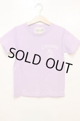 画像: [LOU DOG] LOUDOG skate KIDS Tee -ライトパープル- ※サイズ:110cmのみ 