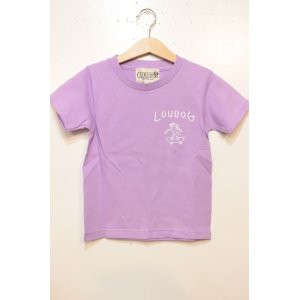 画像: [LOU DOG] LOUDOG skate KIDS Tee -ライトパープル- ※サイズ:110cmのみ 