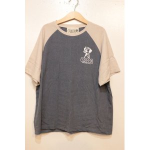 画像: [LOU DOG] LOUDOG ワイドKIDS Tee -チャコール- ※サイズ:130cmのみ 