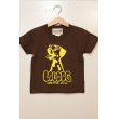 画像1: [LOU DOG] LOU DOG KIDS Tee(100cm/110cm/120cm/130cm)-ブラウン- (1)