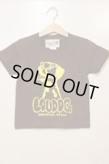 画像: [LOU DOG] LOU DOG KIDS Tee(100cm/110cm/120cm/130cm)-ブラウン-