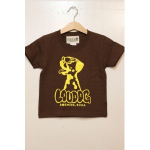 画像: [LOU DOG] LOU DOG KIDS Tee(100cm/110cm/120cm/130cm)-ブラウン-