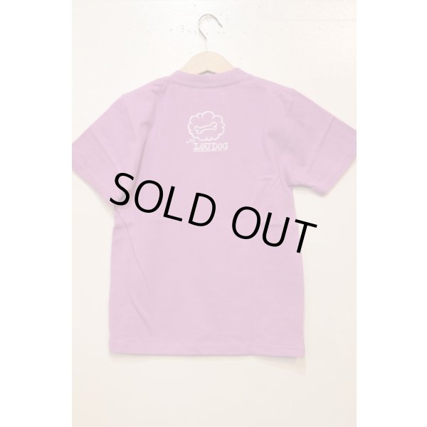 画像2: [LOU DOG] LOU DOG KIDS Tee(100cm/110cm/120cm/130cm)-ラベンダー- (2)