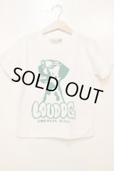 画像: [LOU DOG] LOU DOG KIDS Tee(100cm/110cm/120cm/130cm)-バニラホワイト/グリーン-