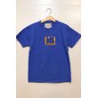 画像2: [LOU DOG] LOU DOG 四角ロゴ KIDS Tee(100cm/110cm/120cm/130cm/140cm/150cm) -ブルー- (2)