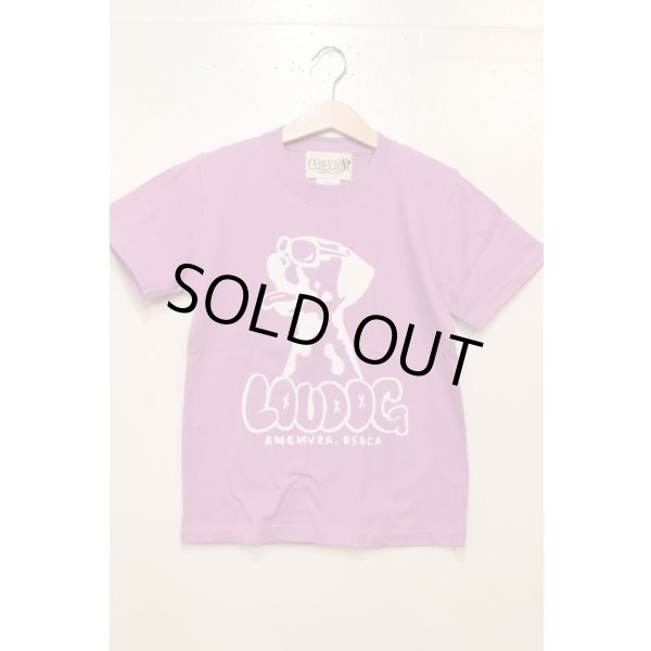 画像1: [LOU DOG] LOU DOG KIDS Tee(100cm/110cm/120cm/130cm)-ラベンダー- (1)