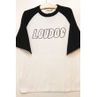 画像1: [LOU DOG] LOU DOG ラグランTee -White-  (1)